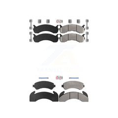 AmeriBRAKES KNF-101936 Disc Brake Pad for 1998-2003 Blue Bird TC2000 - Front and Rear