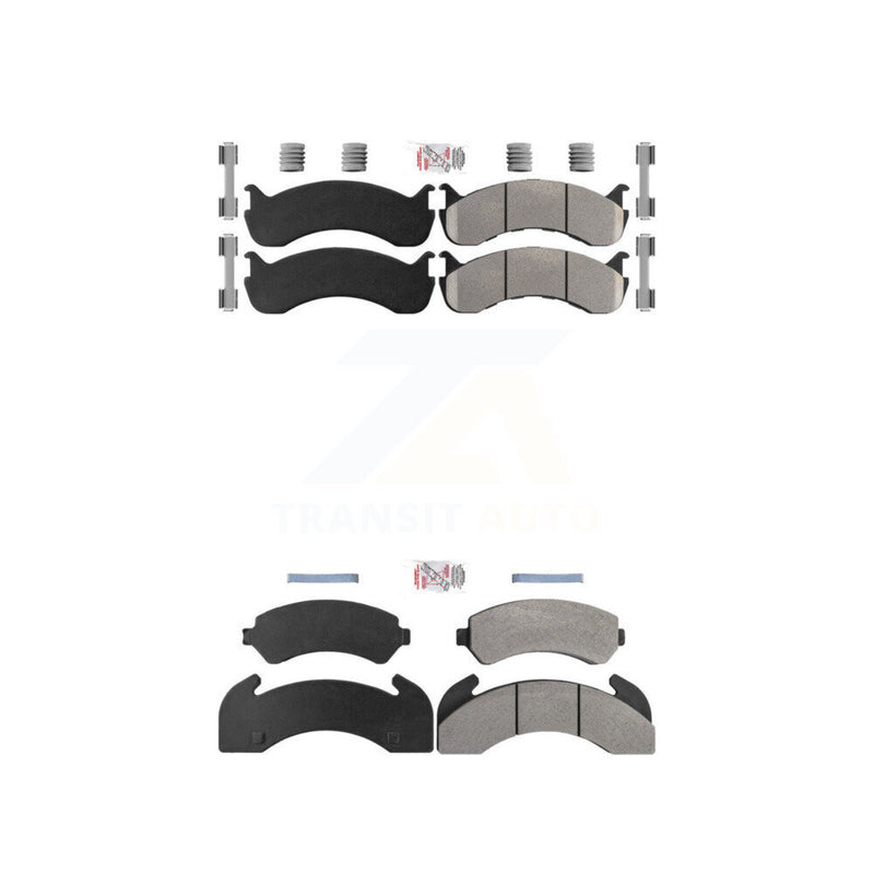 AmeriBRAKES KNF-101936 Disc Brake Pad for 1998-2003 Blue Bird TC2000 - Front and Rear