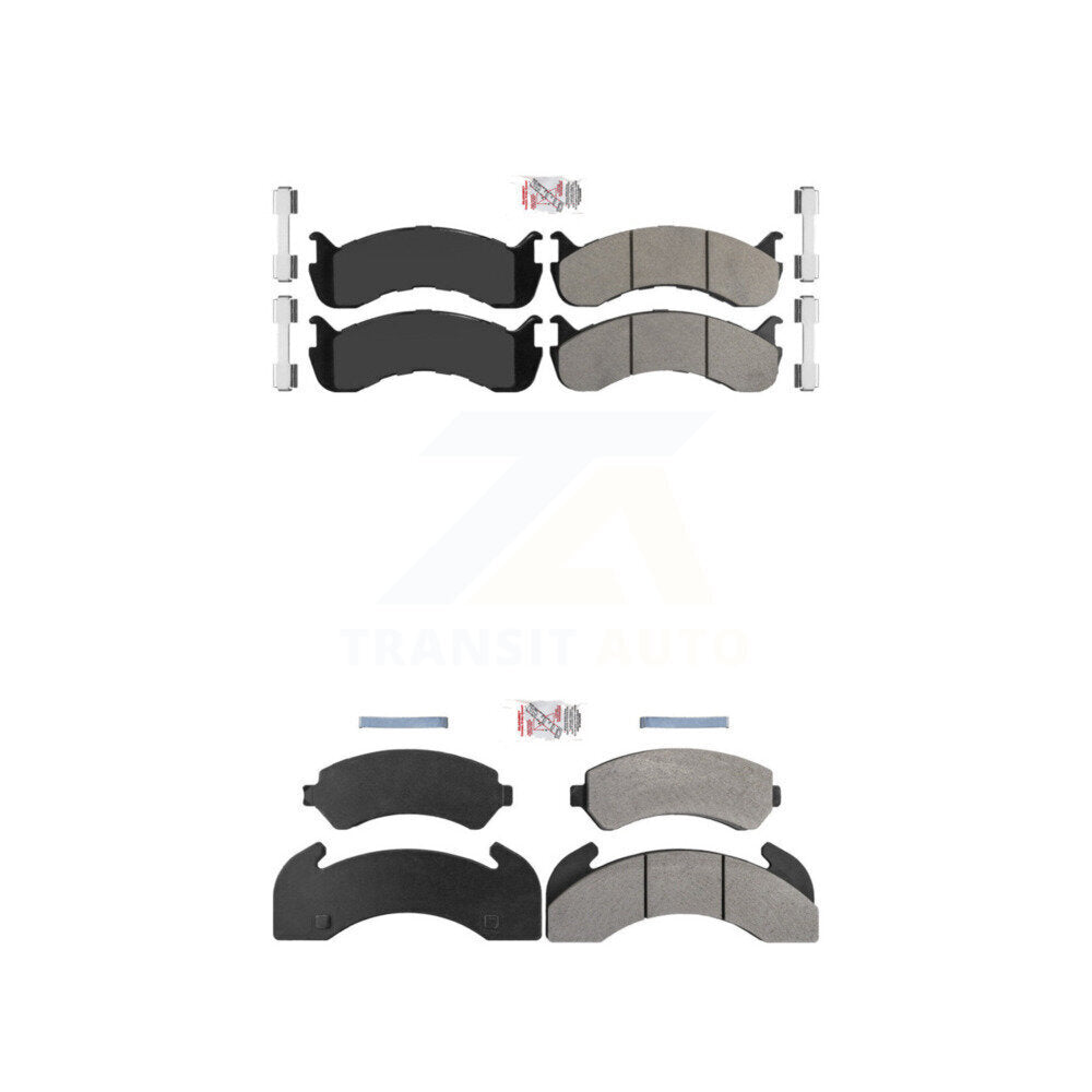 AmeriBRAKES KNF-101938 Disc Brake Pad for 1998-2003 Blue Bird TC2000 - Front and Rear