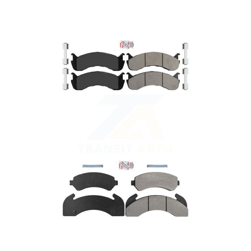 AmeriBRAKES KNF-101938 Disc Brake Pad for 1998-2003 Blue Bird TC2000 - Front and Rear