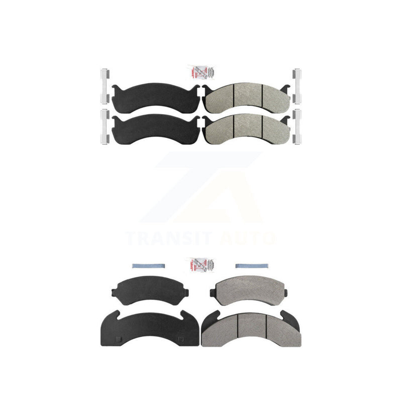 AmeriBRAKES KNF-101939 Disc Brake Pad for 1998-2003 Blue Bird TC2000 - Front and Rear