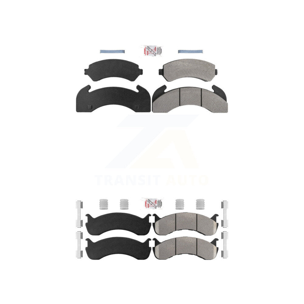 AmeriBRAKES KNF-101941 Disc Brake Pad for 1998-2003 Blue Bird TC2000 - Front and Rear