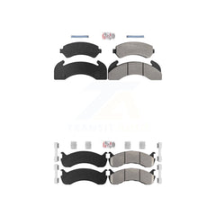 AmeriBRAKES KNF-101941 Disc Brake Pad for 1998-2003 Blue Bird TC2000 - Front and Rear