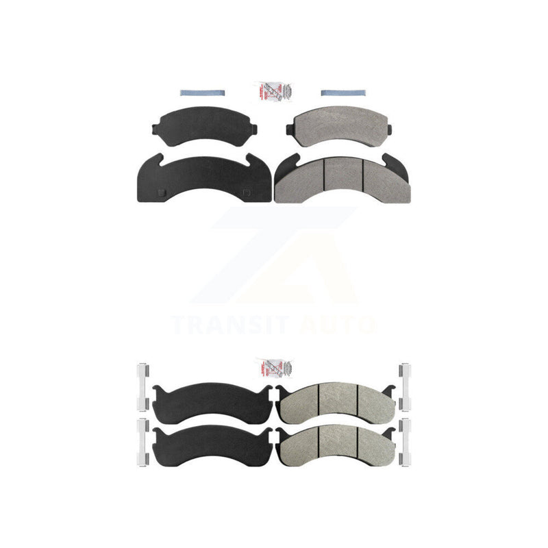 AmeriBRAKES KNF-101943 Disc Brake Pad for 1998-2003 Blue Bird TC2000 - Front and Rear