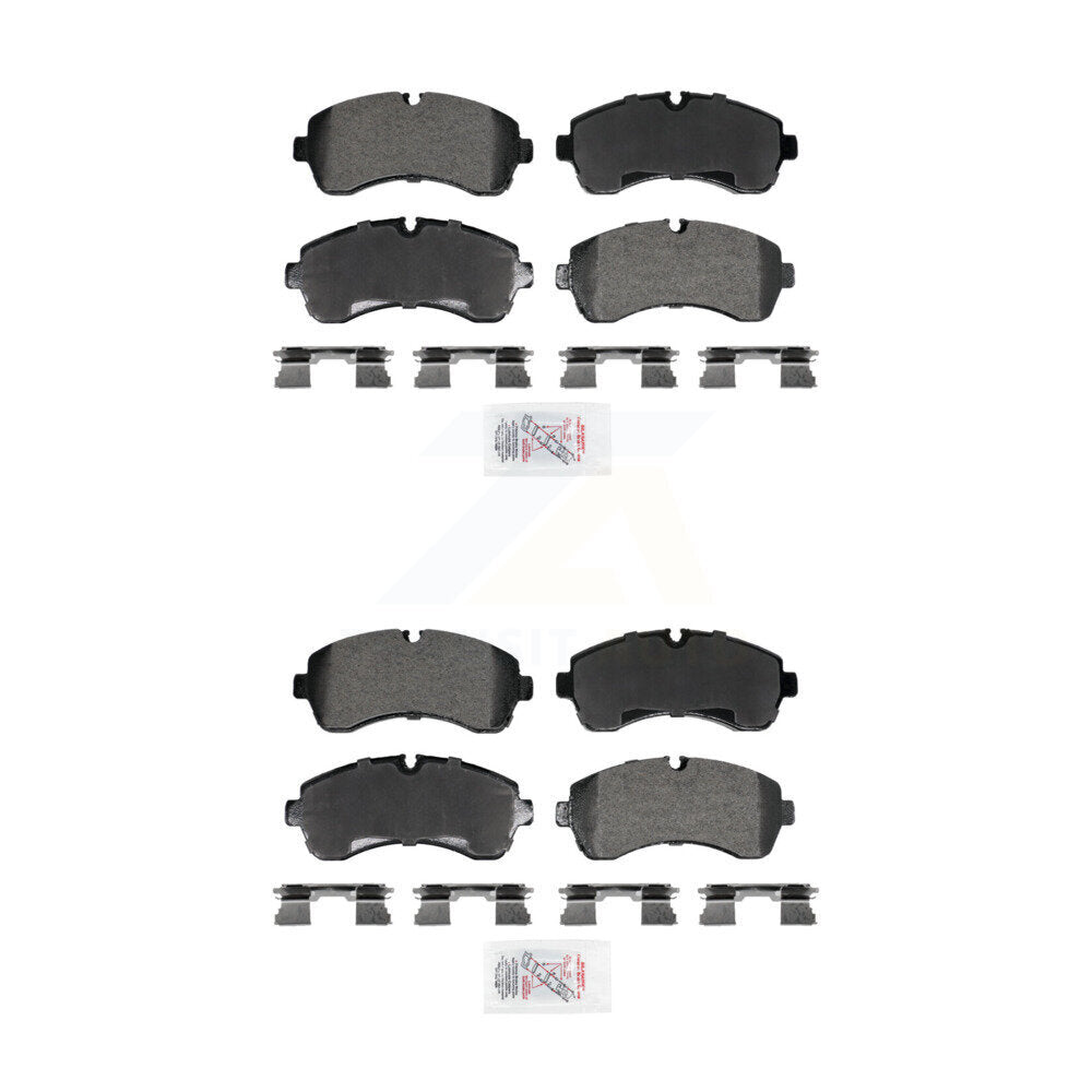 AmeriBRAKES KNF-101950 Disc Brake Pad for 2004-2012 Workhorse W42, Workhorse Custom Chassis W42, Workhorse P32 - Front and Rear