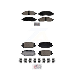AmeriBRAKES KNF-101962 Disc Brake Pad for 2022-2023 Jeep Grand Cherokee L - Front and Rear