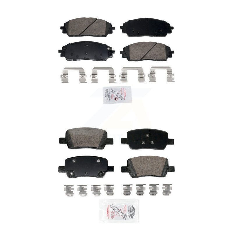AmeriBRAKES KNF-101965 Disc Brake Pad for 2022-2023 Kia Carnival - Front and Rear