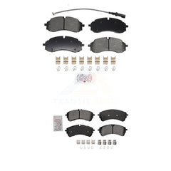 AmeriBRAKES KNF-101966 Disc Brake Pad for 2021-2023 Ford Transit-350, Ford Transit-150, Ford Transit-250 - Front and Rear