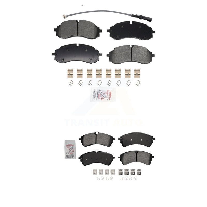 AmeriBRAKES KNF-101966 Disc Brake Pad for 2021-2023 Ford Transit-350, Ford Transit-150, Ford Transit-250 - Front and Rear