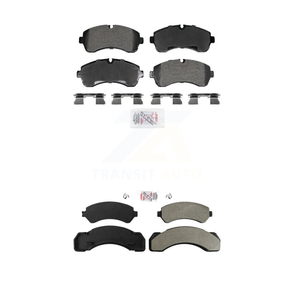 AmeriBRAKES KNF-101972 Disc Brake Pad for 2004-2005 Workhorse W42, Workhorse P32 - Front and Rear