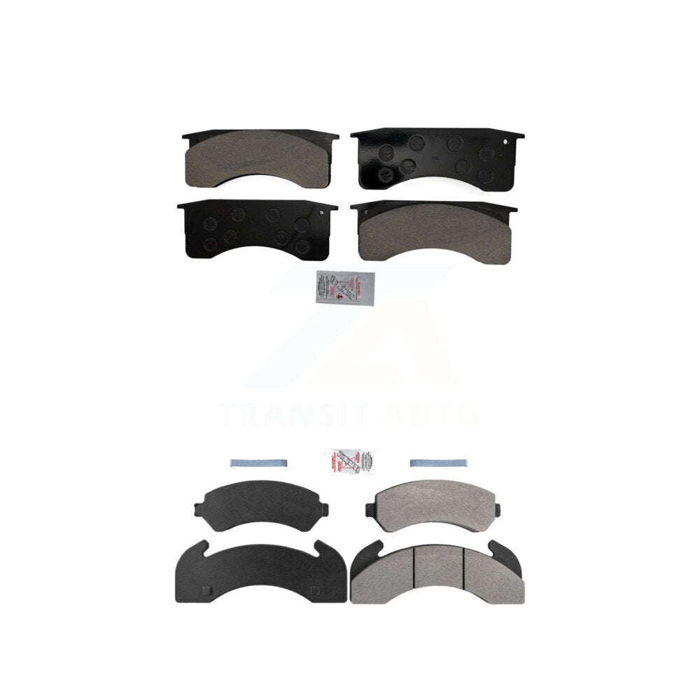 AmeriBRAKES KNF-101995 Disc Brake Pad for 1990-2002 Chevrolet T6500, Chevrolet C60 Kodiak - Front and Rear