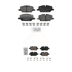 AmeriBRAKES KNF-101996 Disc Brake Pad for 2021-2023 GMC Terrain - Front and Rear