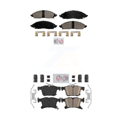 AmeriBRAKES KNF-102000 Disc Brake Pad for 2020-2023 Chrysler Pacifica - Front and Rear
