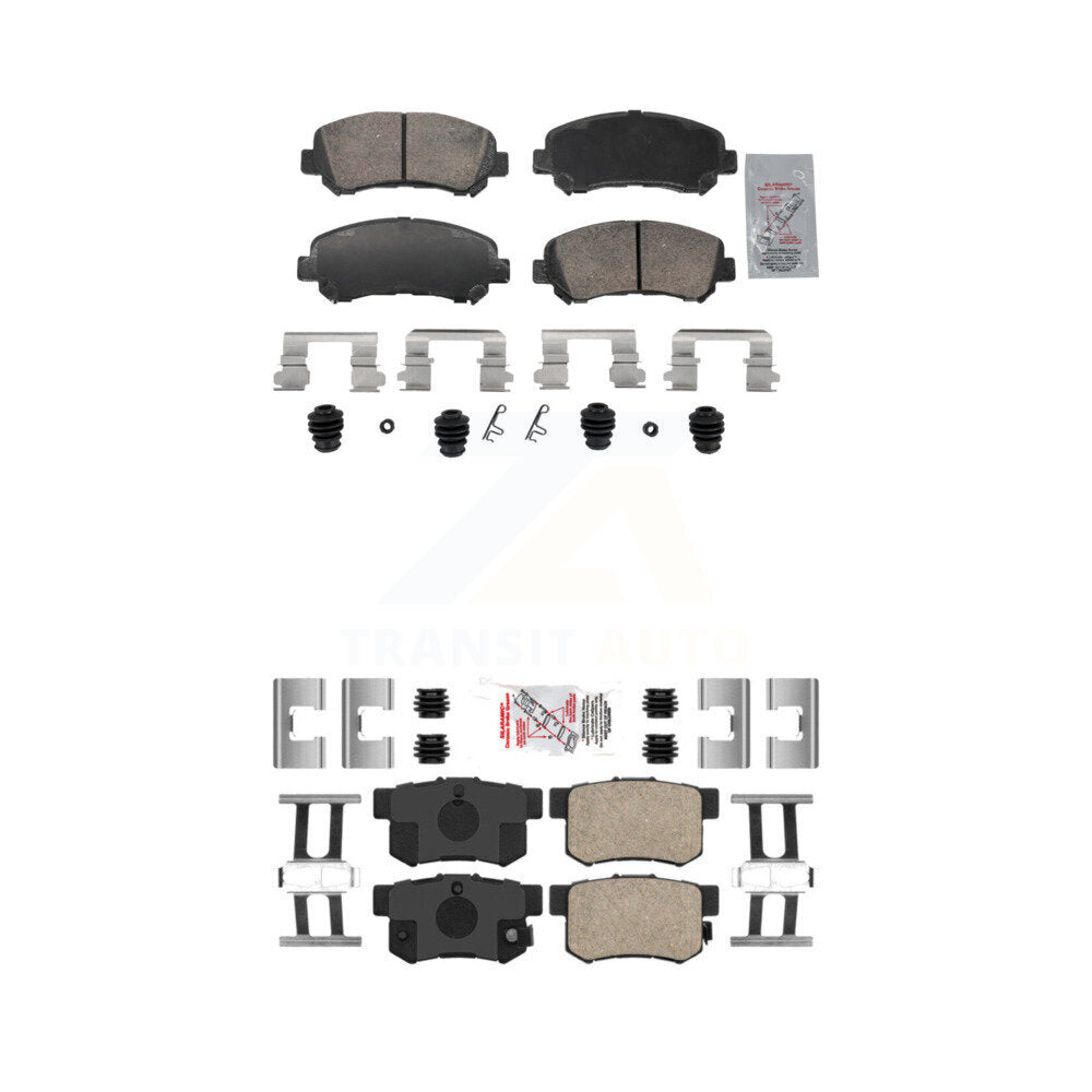 AmeriBRAKES KNF-102013 Disc Brake Pad for 2010-2013 Suzuki Kizashi - Front and Rear