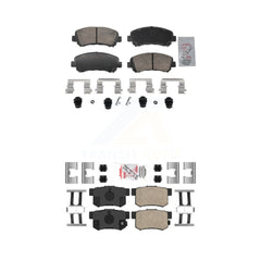 AmeriBRAKES KNF-102013 Disc Brake Pad for 2010-2013 Suzuki Kizashi - Front and Rear