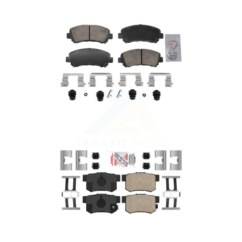 AmeriBRAKES KNF-102013 Disc Brake Pad for 2010-2013 Suzuki Kizashi - Front and Rear