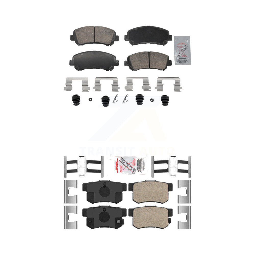 AmeriBRAKES KNF-102014 Disc Brake Pad for 2010-2013 Suzuki Kizashi - Front and Rear