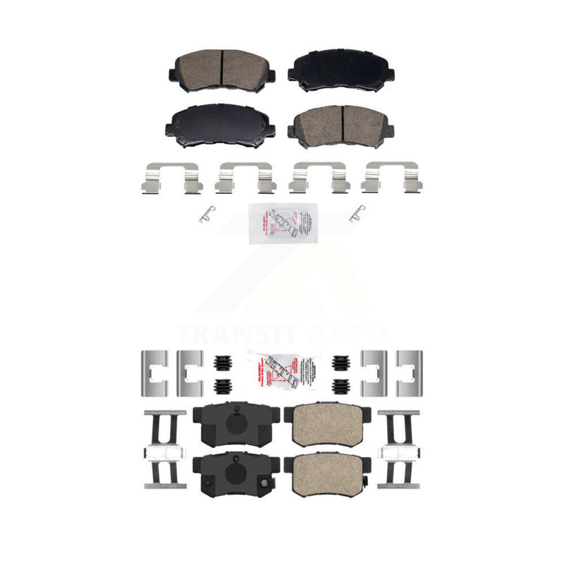 AmeriBRAKES KNF-102015 Disc Brake Pad for 2010-2013 Suzuki Kizashi - Front and Rear