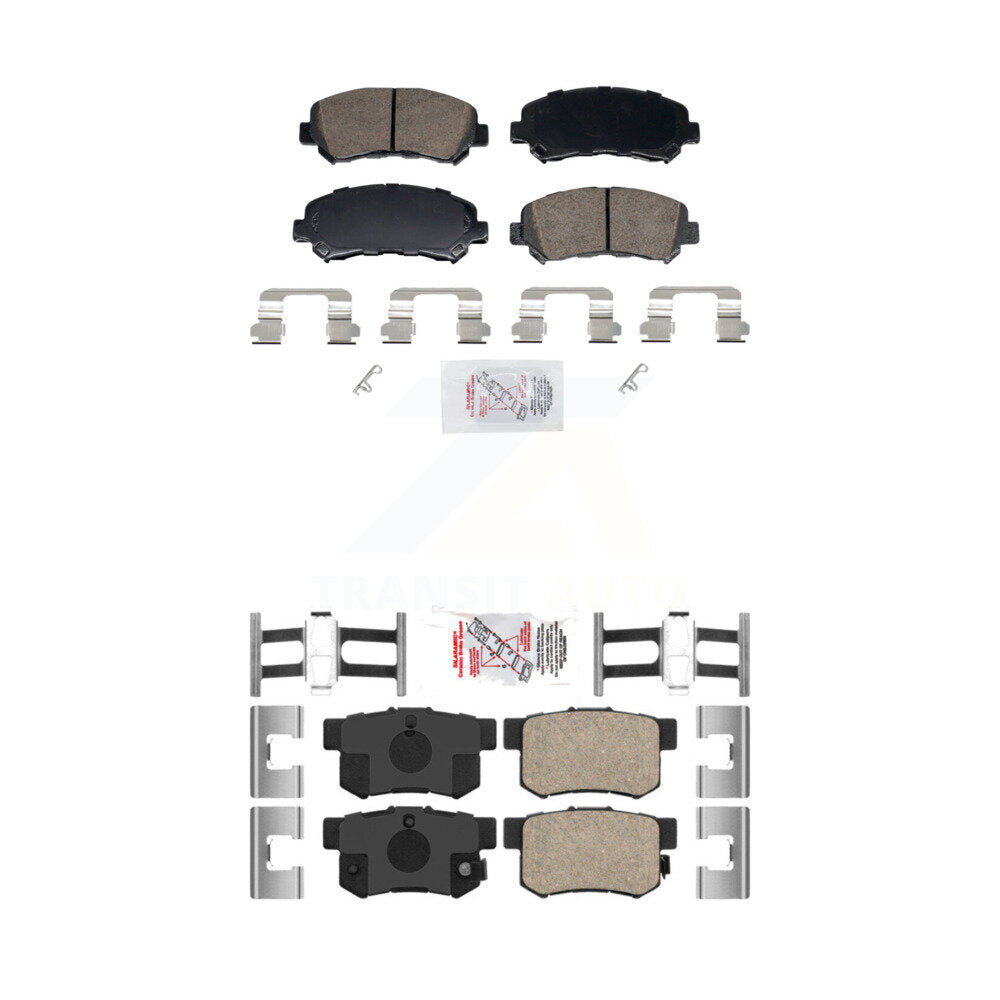 AmeriBRAKES KNF-102016 Disc Brake Pad for 2010-2013 Suzuki Kizashi - Front and Rear