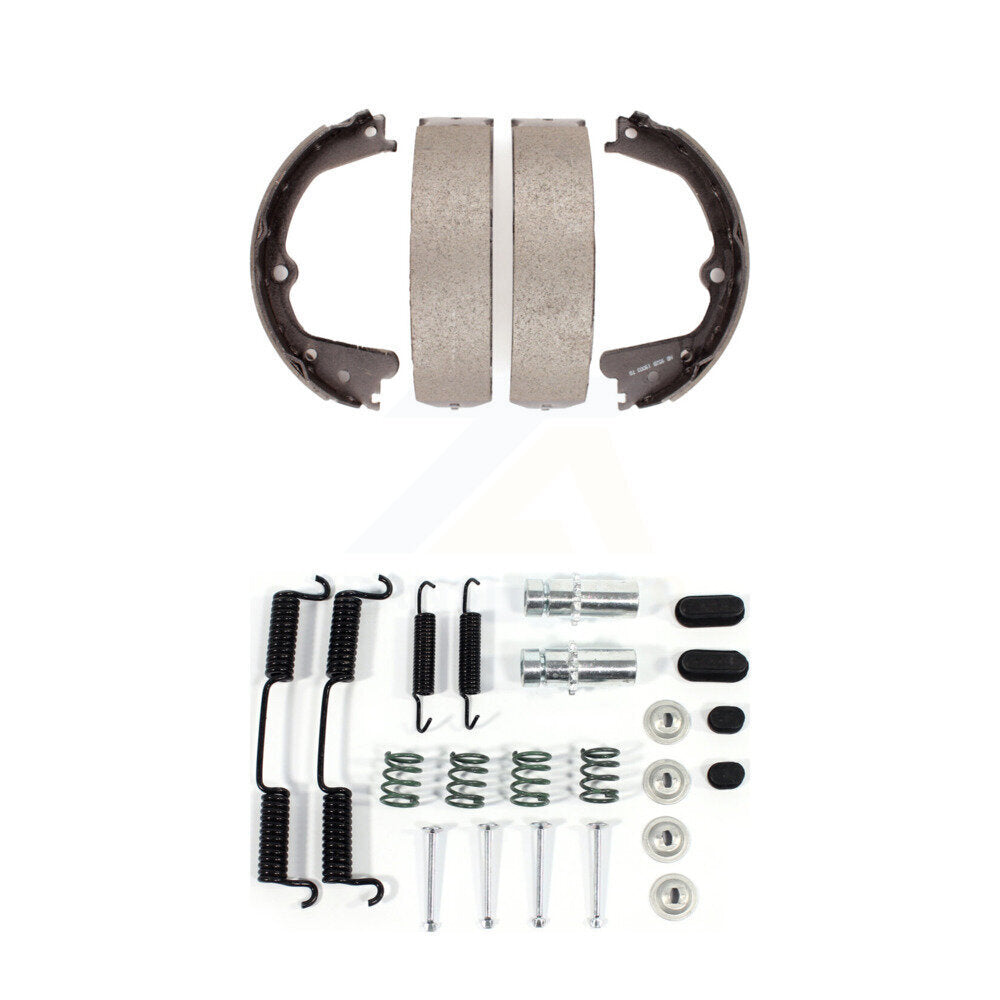 Top Quality KNH-100045 Parking Brake Shoe for 2008-2023 Ford E-350 Super Duty, Ford E-450 Super Duty and More - Rear
