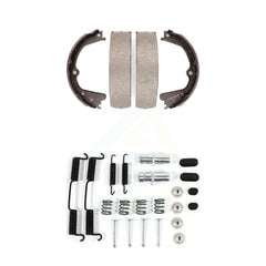 Top Quality KNH-100045 Parking Brake Shoe for 2008-2023 Ford E-350 Super Duty, Ford E-450 Super Duty and More - Rear