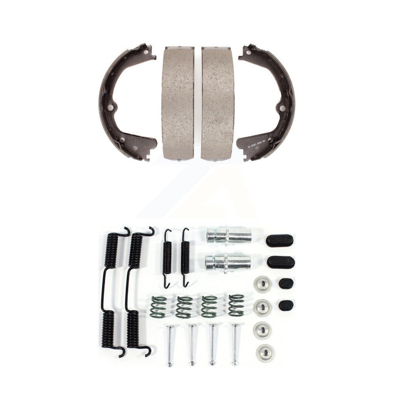 Top Quality KNH-100045 Parking Brake Shoe for 2008-2023 Ford E-350 Super Duty, Ford E-450 Super Duty and More - Rear