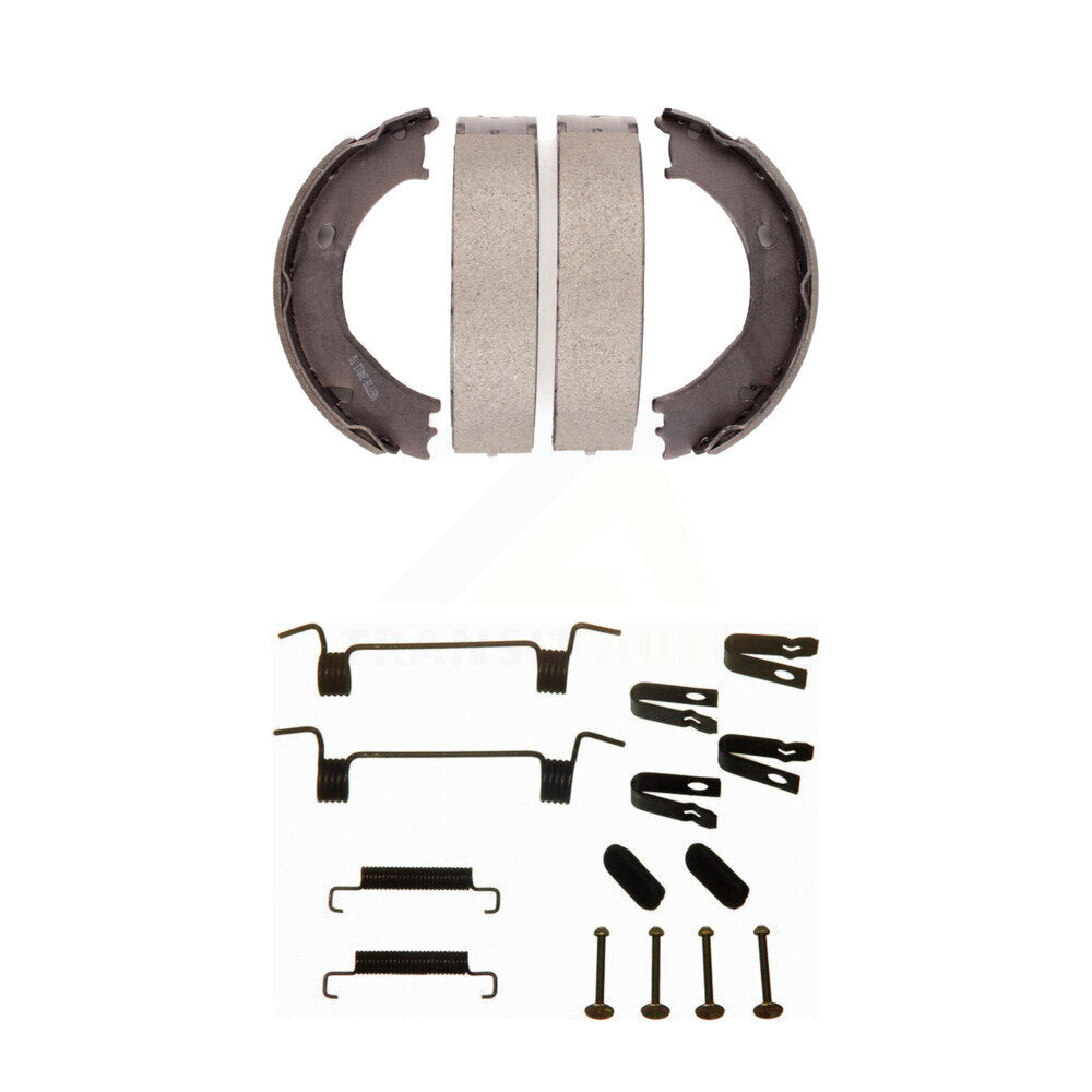Top Quality KNH-100067 Parking Brake Shoe for 1999-2010 GMC Sierra 3500 HD, Chevrolet Silverado 2500 HD and More - Rear