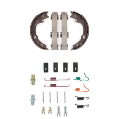 Top Quality KNH-100074 Parking Brake Shoe for 2000-2010 Pontiac Vibe, Scion tC and More - Rear