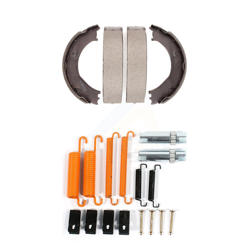 Top Quality KNH-100086 Parking Brake Shoe for 1999-2005 Ford Excursion, Ford F-250 Super Duty, Ford F-350 Super Duty - Rear