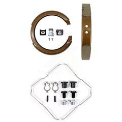 Top Quality KNH-100088 Parking Brake Shoe for 2001-2009 Cadillac SRX, Buick Rendezvous and More - Rear
