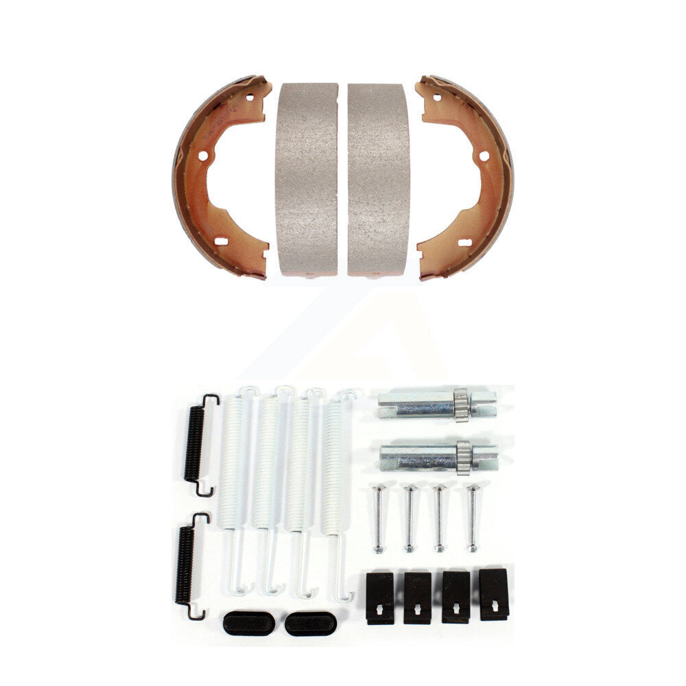 Top Quality KNH-100094 Parking Brake Shoe for 2013-2015 Ford F-450 Super Duty - Rear