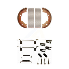 Top Quality KNH-100096 Parking Brake Shoe for 2005-2021 Ram 3500, Ford F-450 Super Duty, Ford F-53 Motorhome Chassis - Rear