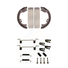 Top Quality KNH-100098 Parking Brake Shoe for 2005-2021 Ram 3500, IC Corporation AC Commercial Bus and More - Rear