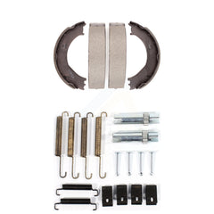 Top Quality KNH-100101 Parking Brake Shoe for 2001-2009 GMC Sierra 3500 HD, Chevrolet Silverado 3500 Classic and More - Rear