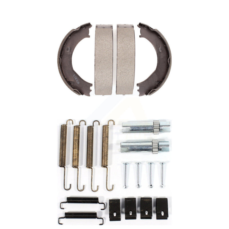 Top Quality KNH-100101 Parking Brake Shoe for 2001-2009 GMC Sierra 3500 HD, Chevrolet Silverado 3500 Classic and More - Rear