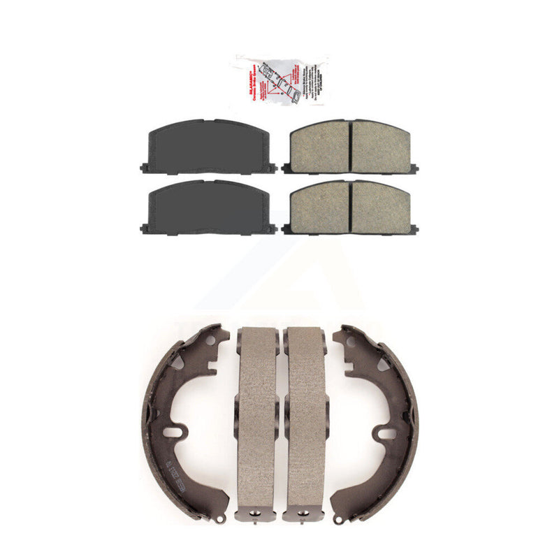 Transit Auto KNN-100003 Disc Brake Pad for 1983-1992 Toyota Celica, Toyota Corolla and More - Front and Rear