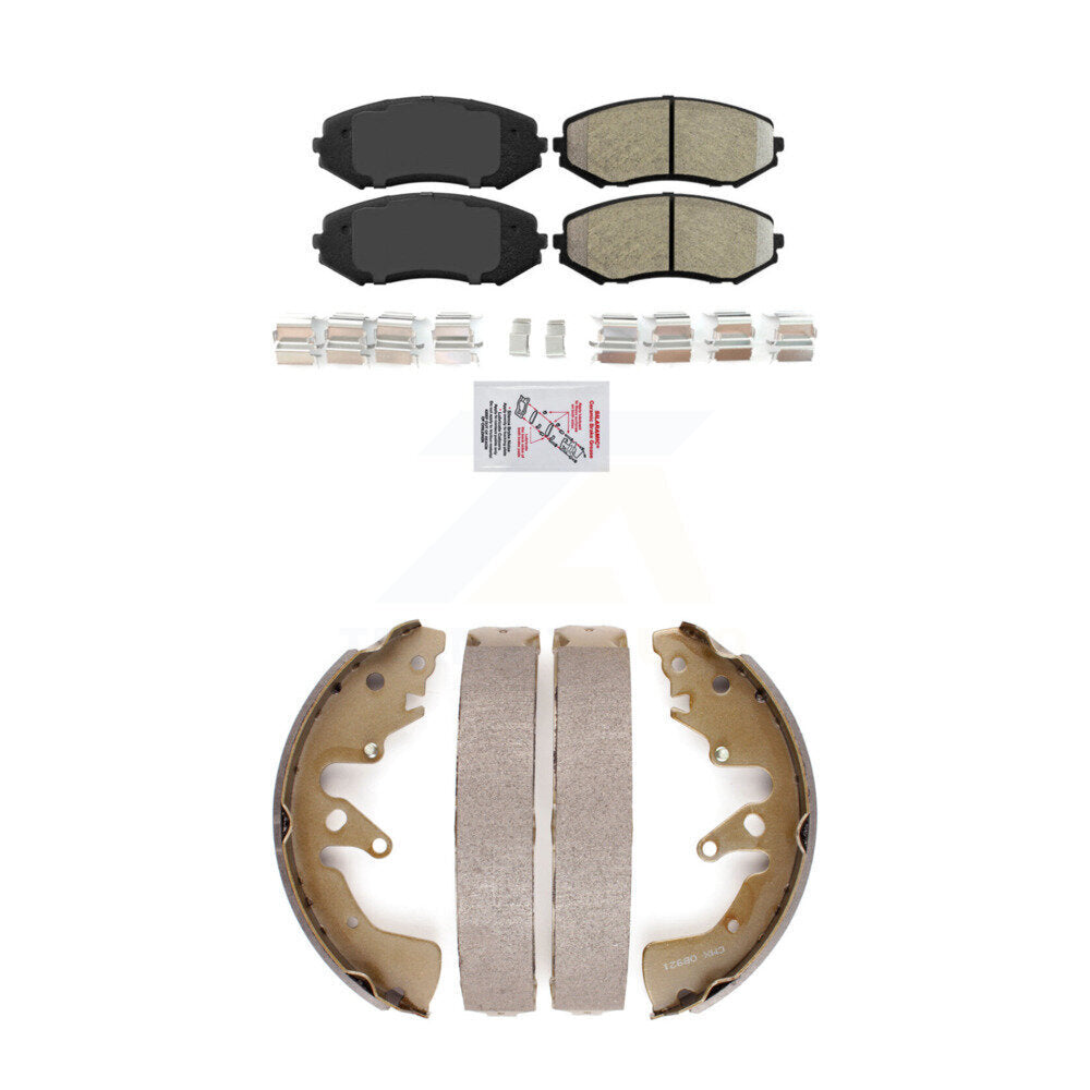 Transit Auto KNN-100004 Disc Brake Pad for 2006-2008 Suzuki Grand Vitara - Front and Rear