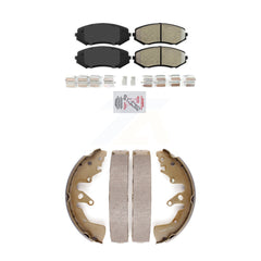 Transit Auto KNN-100004 Disc Brake Pad for 2006-2008 Suzuki Grand Vitara - Front and Rear