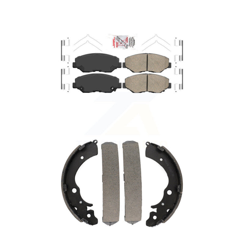 Transit Auto KNN-100005 Disc Brake Pad for 2003-2014 Honda Fit, Honda Accord - Front and Rear
