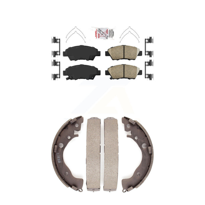 Transit Auto KNN-100007 Disc Brake Pad for 2009-2020 Honda Fit - Front and Rear