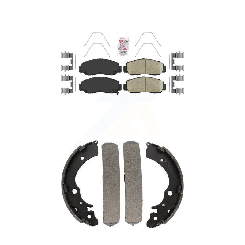 Transit Auto KNN-100008 Disc Brake Pad for 2003-2010 Honda Civic, Honda Accord - Front and Rear