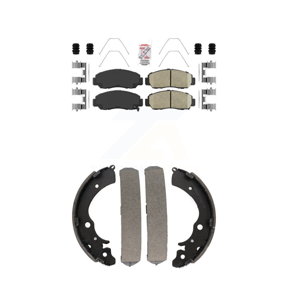 Transit Auto KNN-100009 Disc Brake Pad for 2003-2010 Honda Civic, Honda Accord - Front and Rear