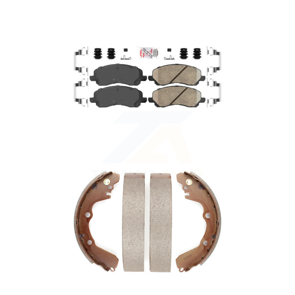Transit Auto KNN-100013 Disc Brake Pad for 2001-2005 Mitsubishi Eclipse, Mitsubishi Galant and More - Front and Rear