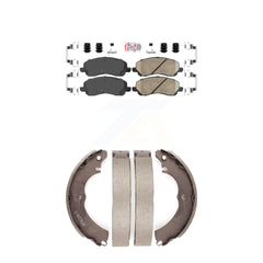 Transit Auto KNN-100016 Disc Brake Pad for 2004-2015 Mitsubishi Lancer - Front and Rear