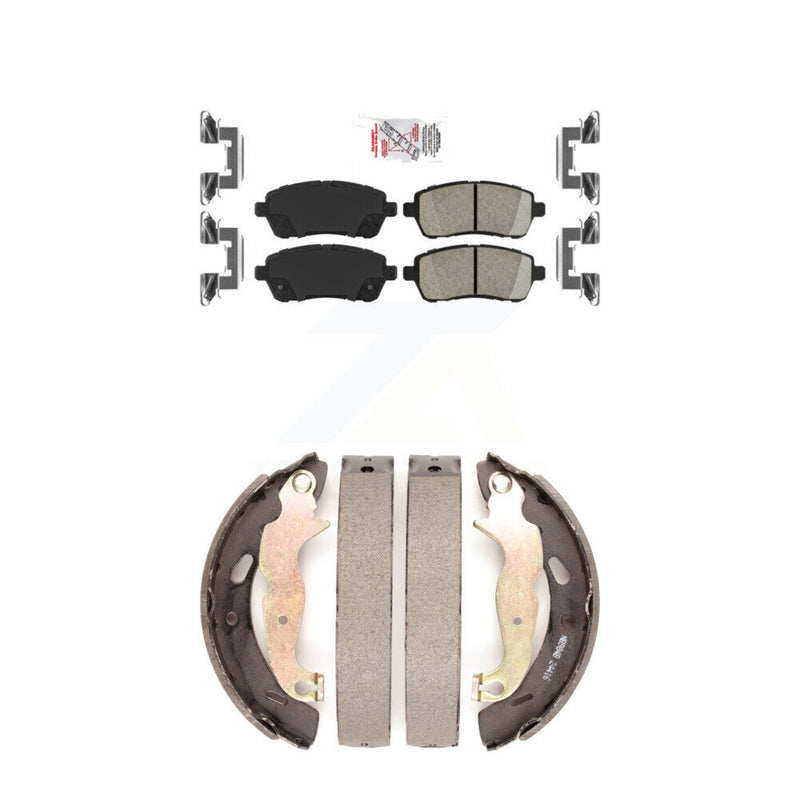 Transit Auto KNN-100024 Disc Brake Pad for 2011-2019 Ford Fiesta - Front and Rear