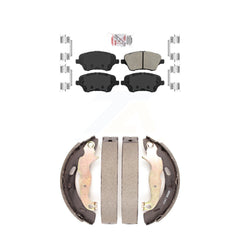 Transit Auto KNN-100026 Disc Brake Pad for 2014-2019 Ford Fiesta - Front and Rear