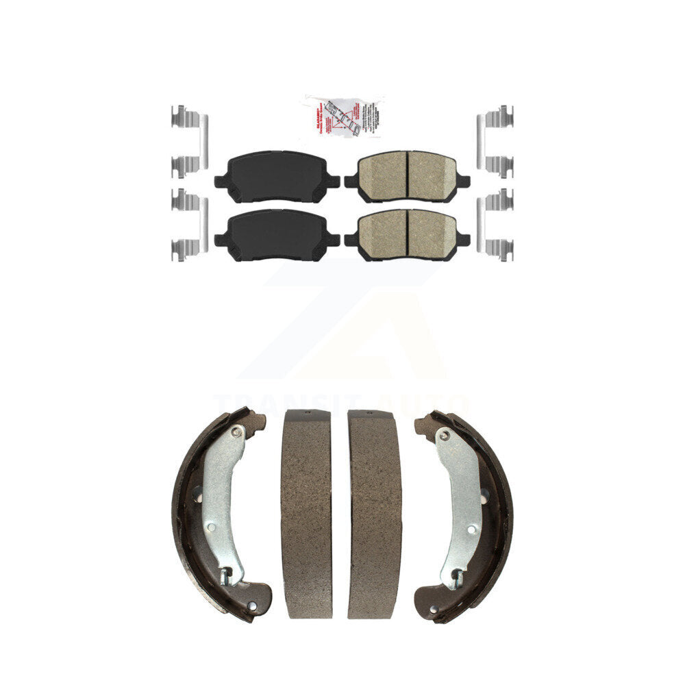 Transit Auto KNN-100029 Disc Brake Pad for 2003-2008 Chevrolet Cobalt, Pontiac G5 and More - Front and Rear