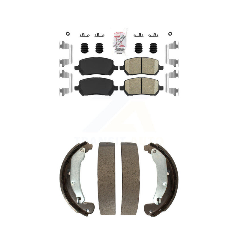 Transit Auto KNN-100030 Disc Brake Pad for 2003-2008 Chevrolet Cobalt, Pontiac G5 and More - Front and Rear