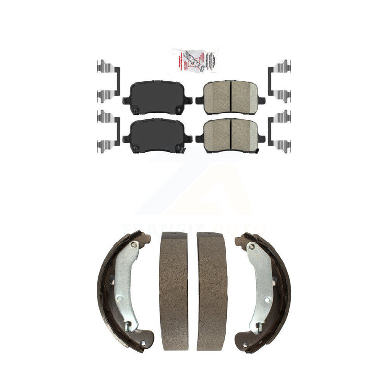 Transit Auto KNN-100032 Disc Brake Pad for 2004-2008 Chevrolet HHR, Pontiac G5 and More - Front and Rear