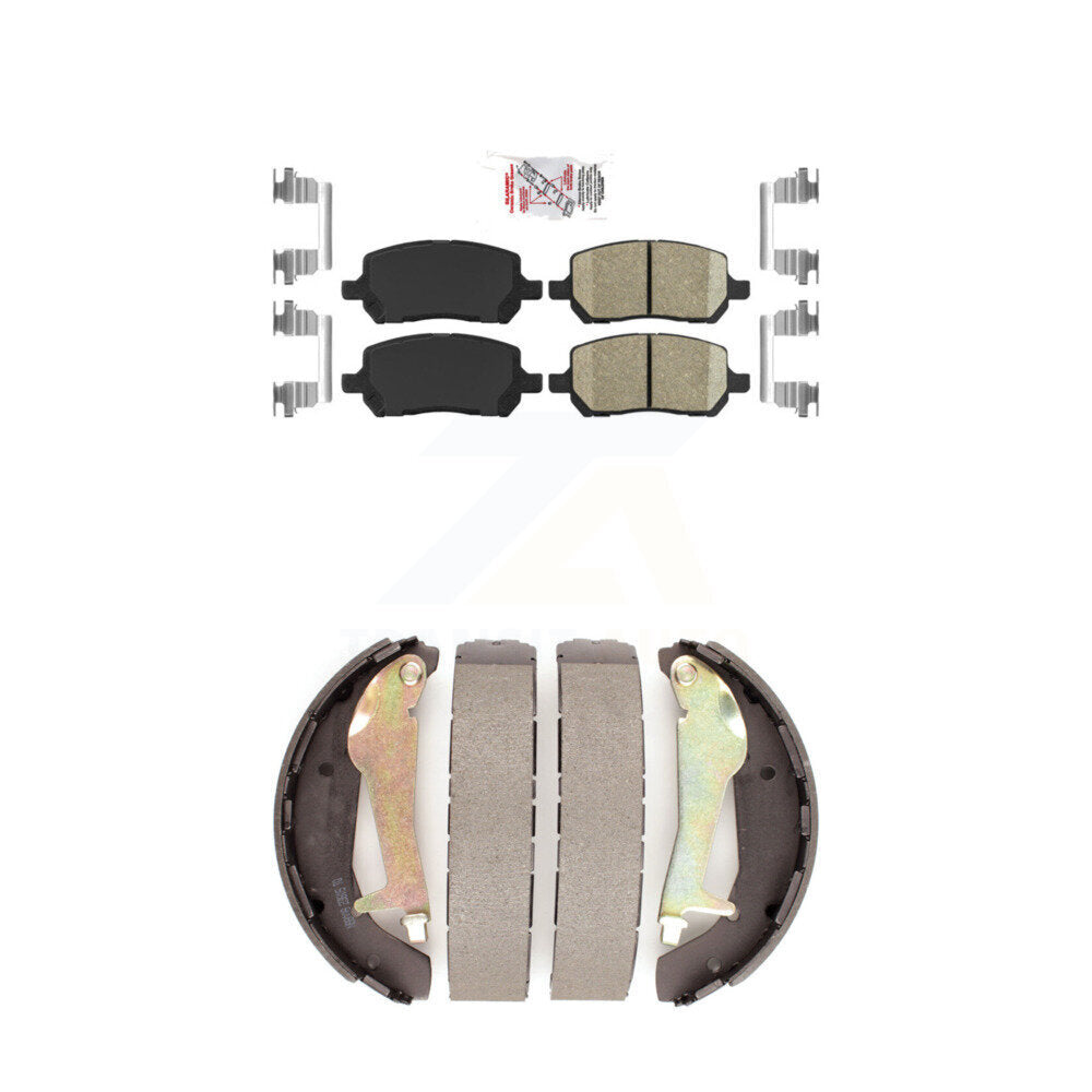 Transit Auto KNN-100037 Disc Brake Pad for 2009-2010 Chevrolet Cobalt, Pontiac G5 - Front and Rear